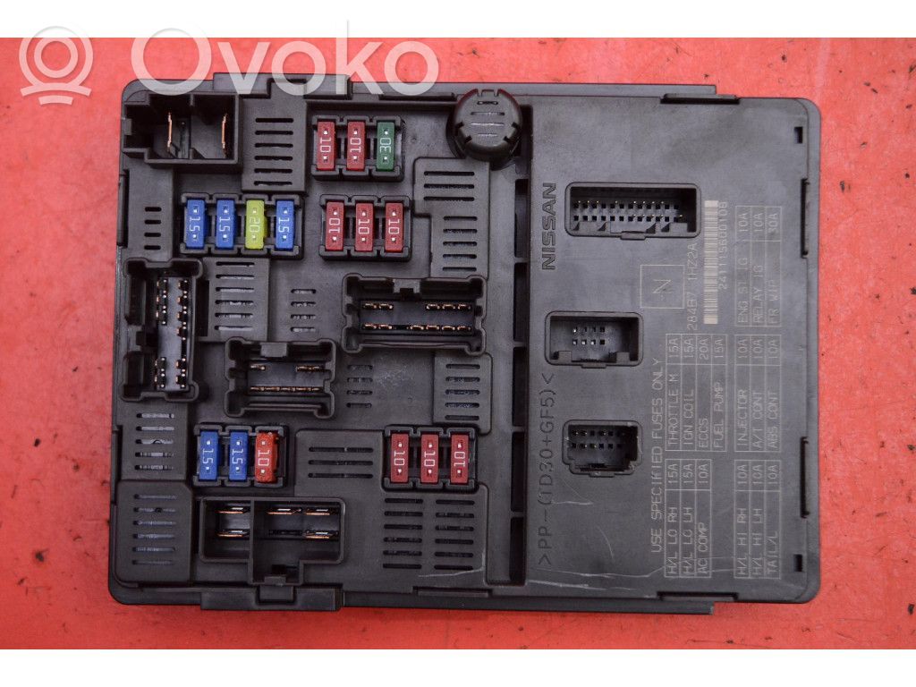 Nissan Micra Fuse box set 