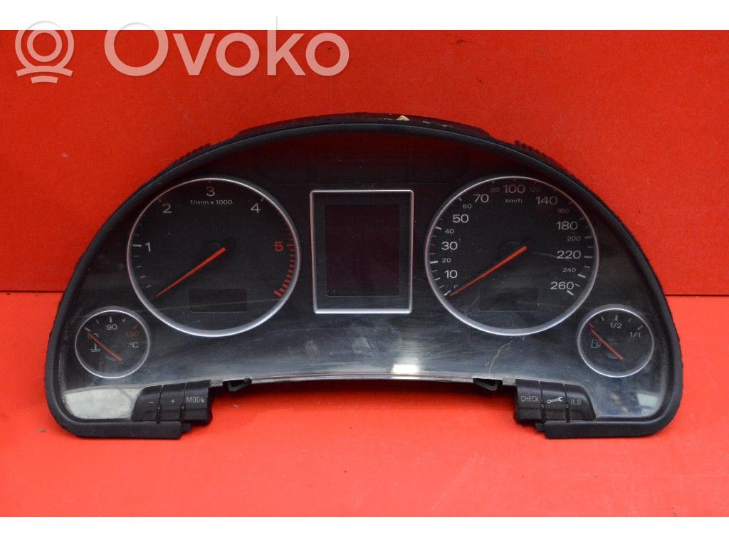 Audi A4 S4 B6 8E 8H Vitezometru (grup de instrumente) 
