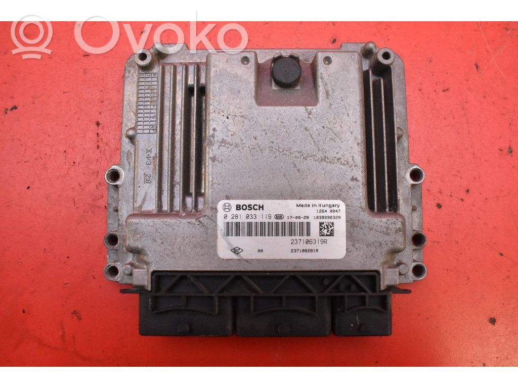 Renault Clio I Unité de commande, module ECU de moteur 