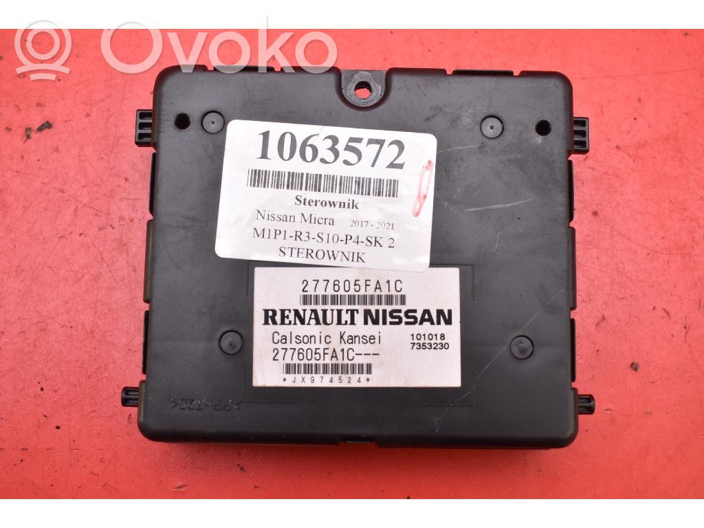 Engine control unit/module ECU   277605FA1C,277605FA1C