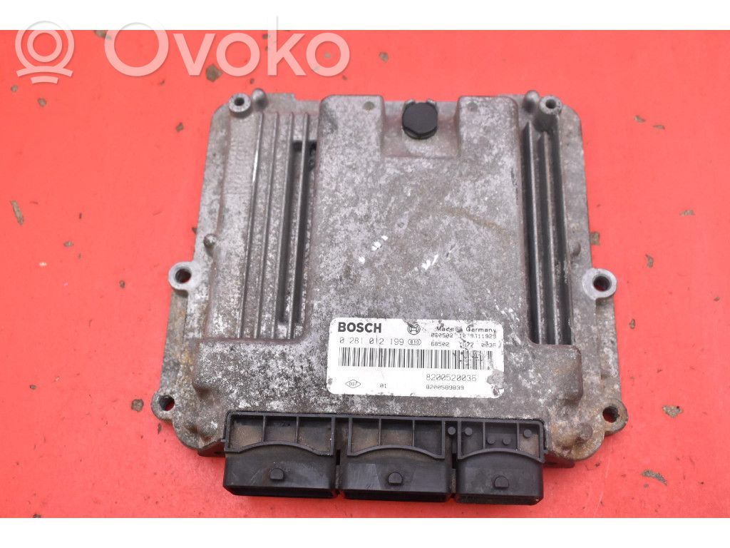 Engine control unit/module ECU   8200520036,8200520036