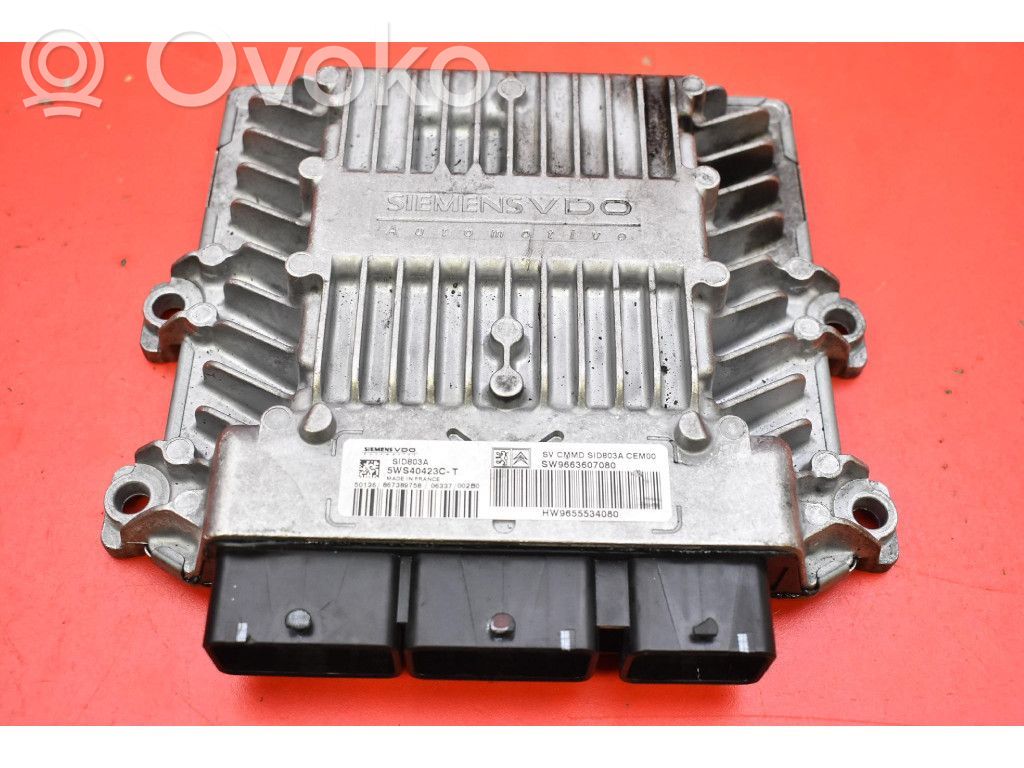Peugeot 407 Engine control unit/module ECU 