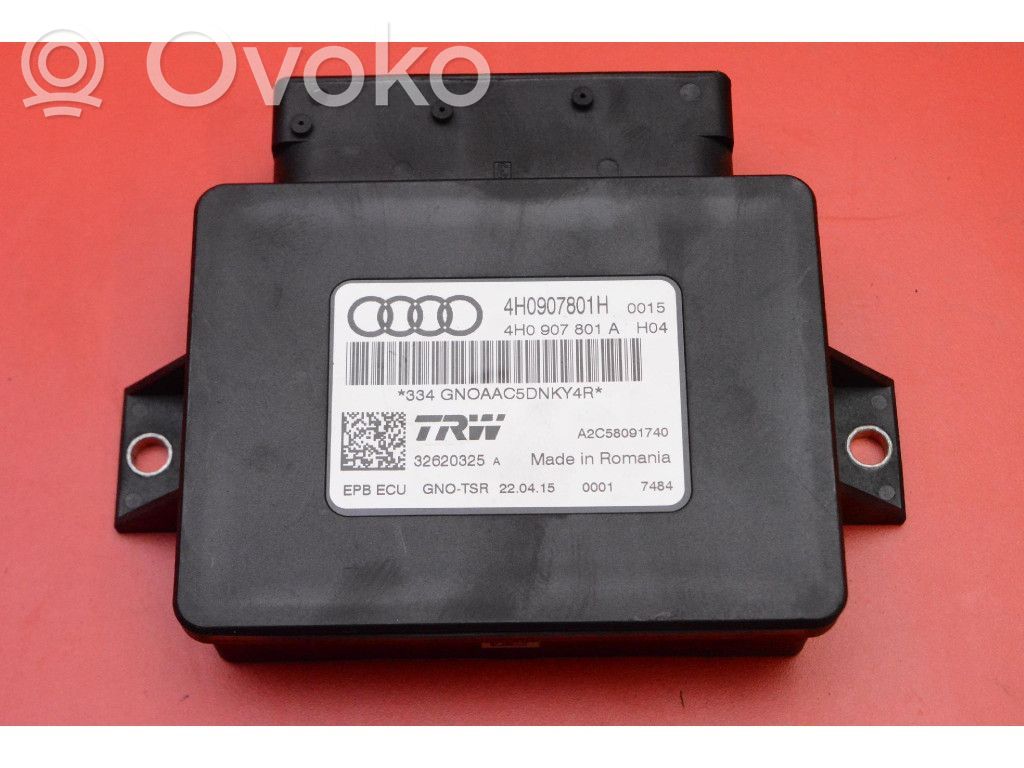 Unidad de control/módulo ECU del motor   4H0907801H,4H0907801H