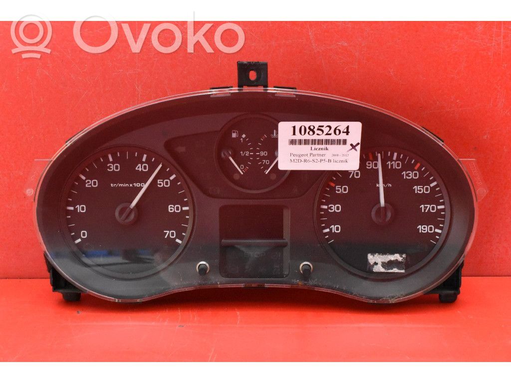 Peugeot Partner Speedometer (instrument cluster) 
