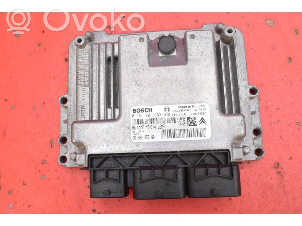 Peugeot 207 CC Engine control unit/module ECU 