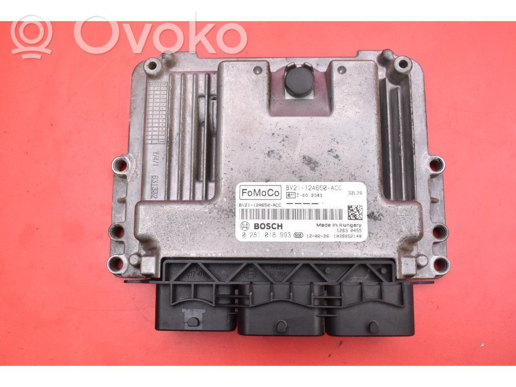 Ford Fiesta Unidad de control/módulo ECU del motor 