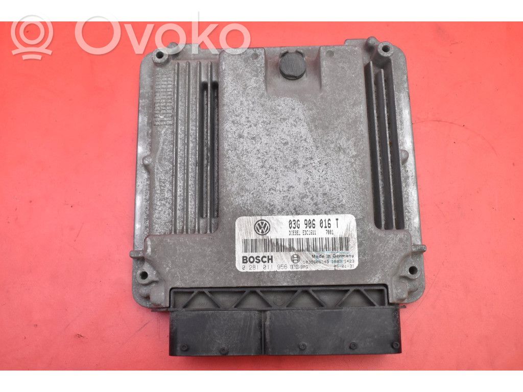 Volkswagen Golf Plus Unidad de control/módulo ECU del motor 