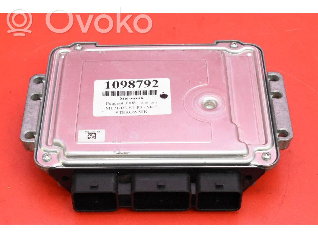 Peugeot 3008 I Unité de commande, module ECU de moteur 