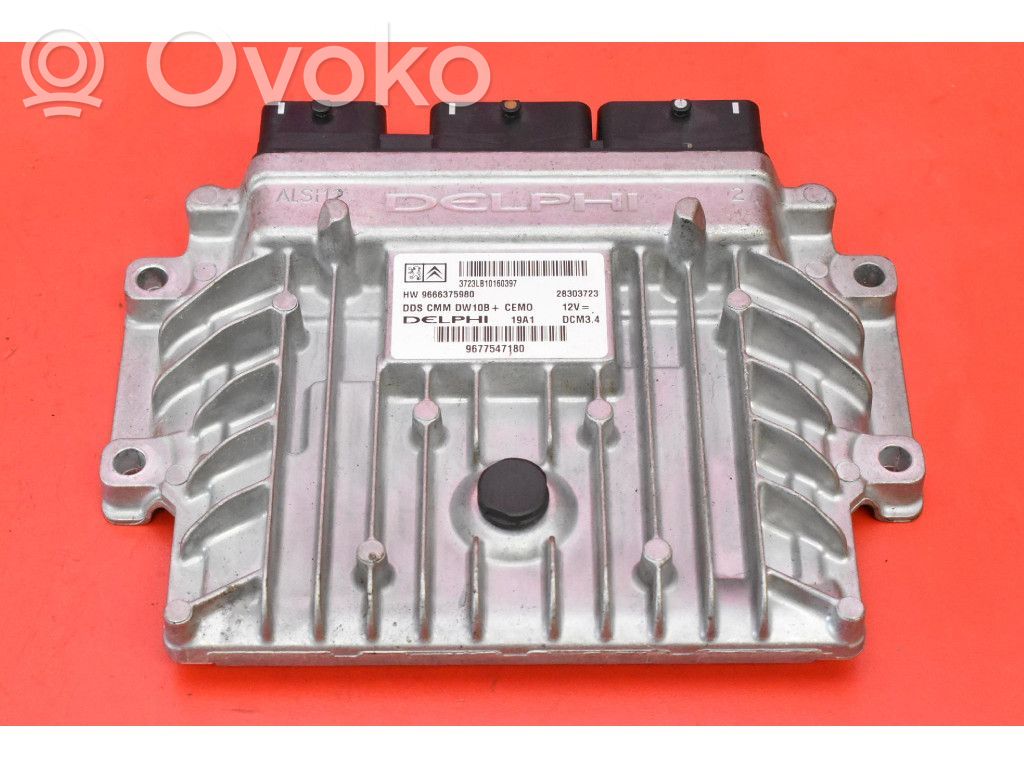 Peugeot 508 RXH Unité de commande, module ECU de moteur