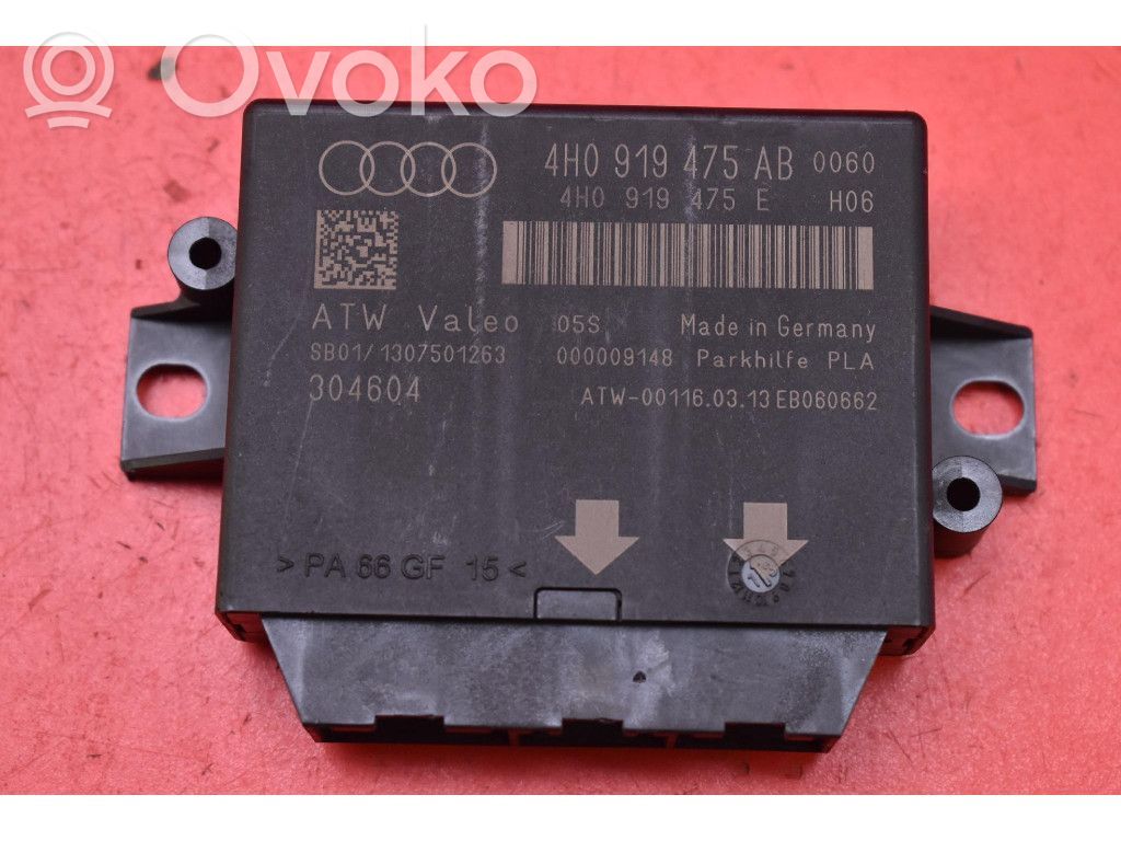 Engine control unit/module ECU   4H0919475AB,4H0919475AB