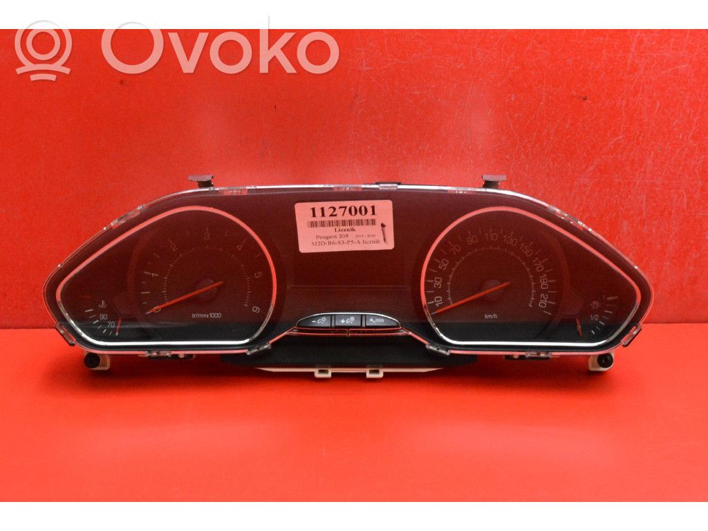 Peugeot 208 I Tachimetro (quadro strumenti)