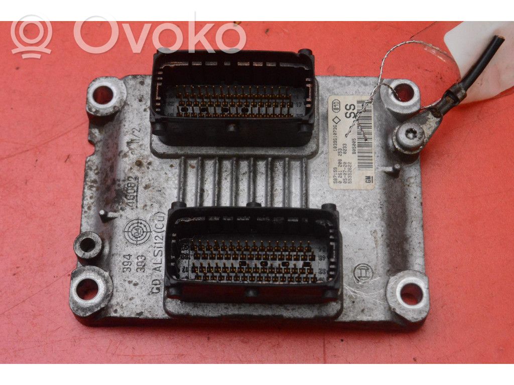 Opel Corsa C Motora vadības bloka ECU
