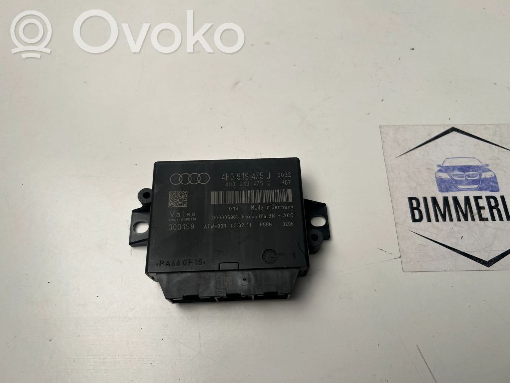 Audi A7 S7 4G Unidad de control/módulo PDC de aparcamiento 