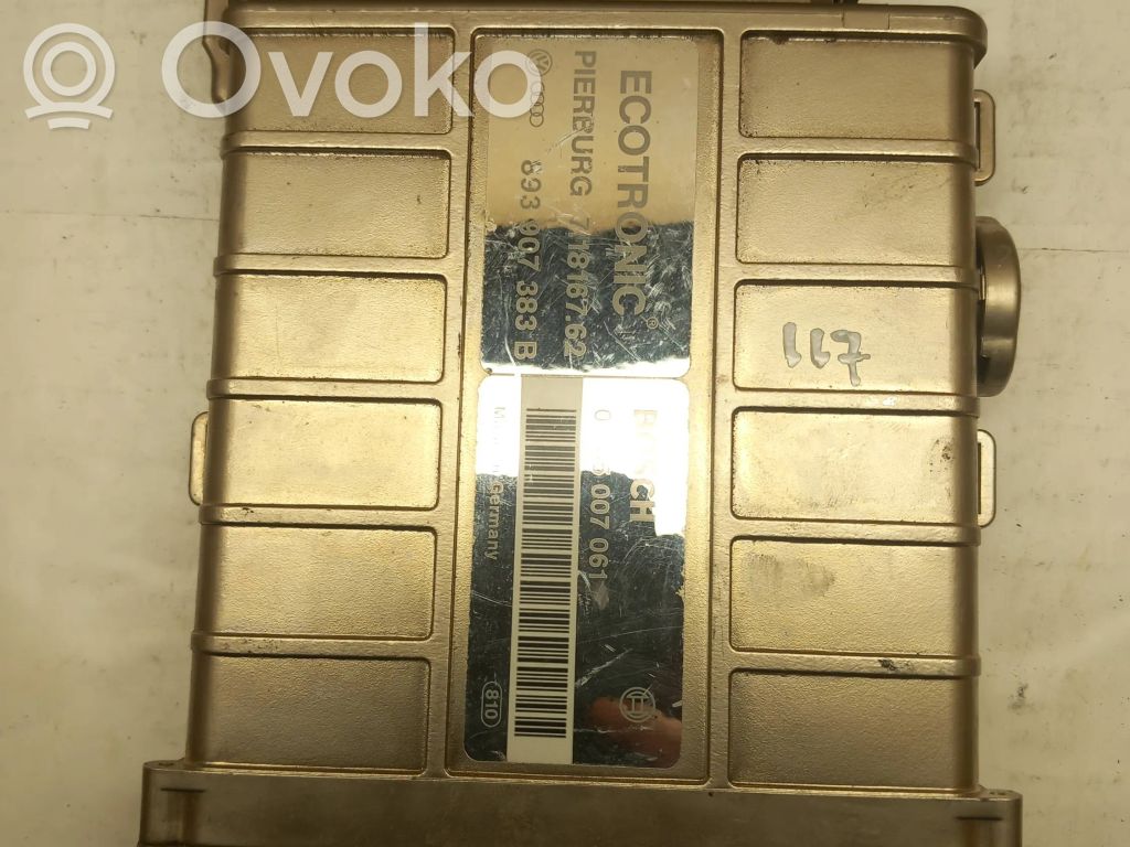 Audi 80 90 B3 Engine control unit/module 