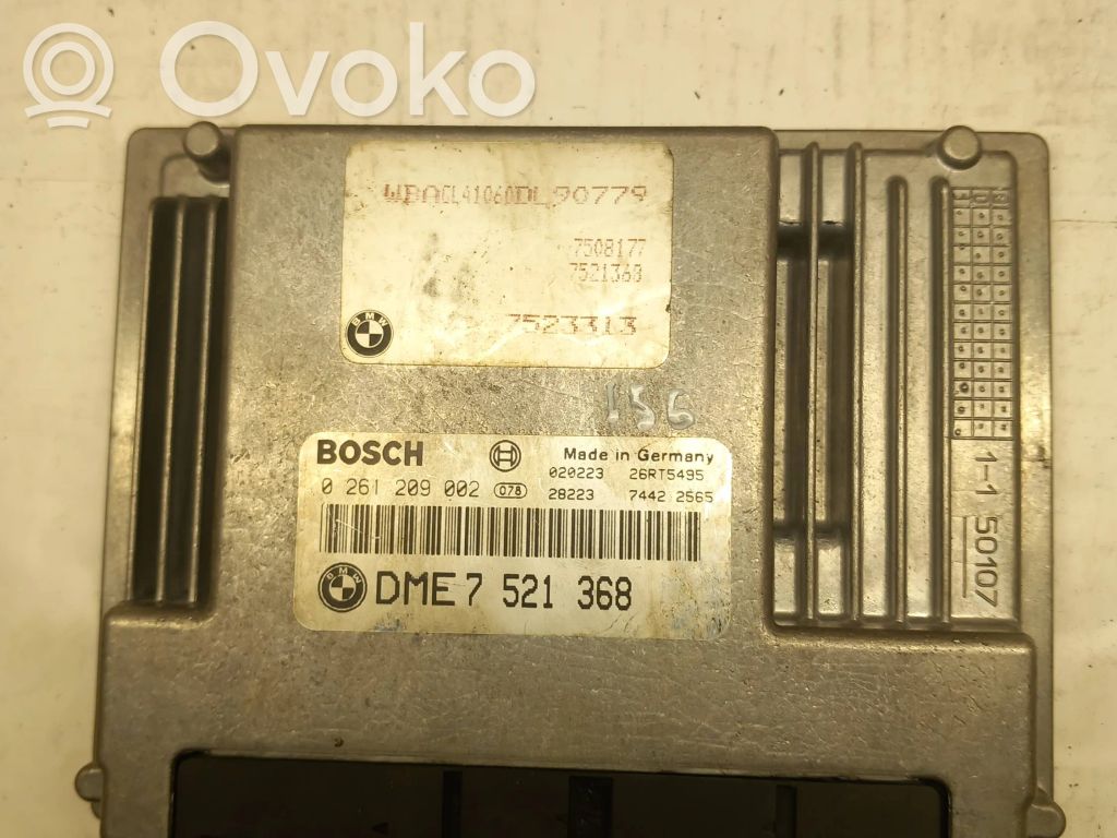 BMW 7 E65 E66 Engine ECU kit and lock set 