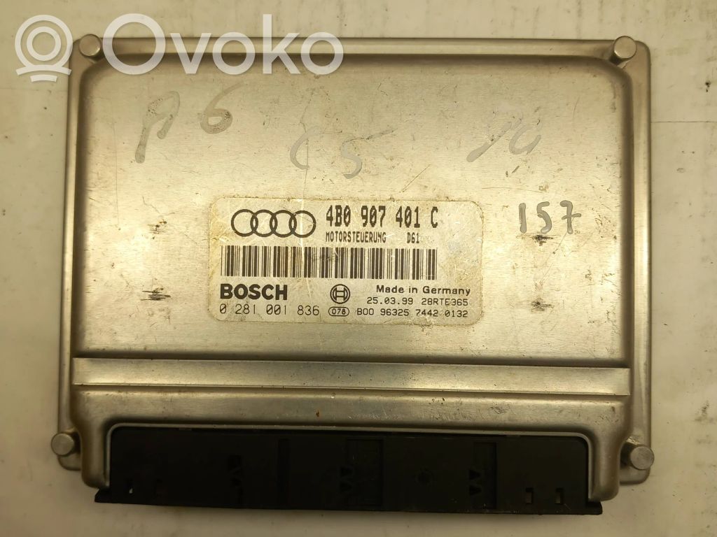 Audi A6 S6 C5 4B Engine control unit/module 