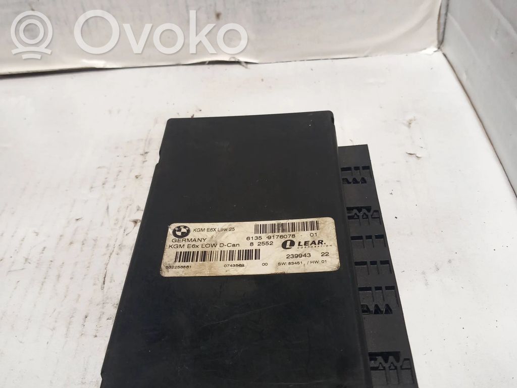 BMW 5 E60 E61 Central body control module 