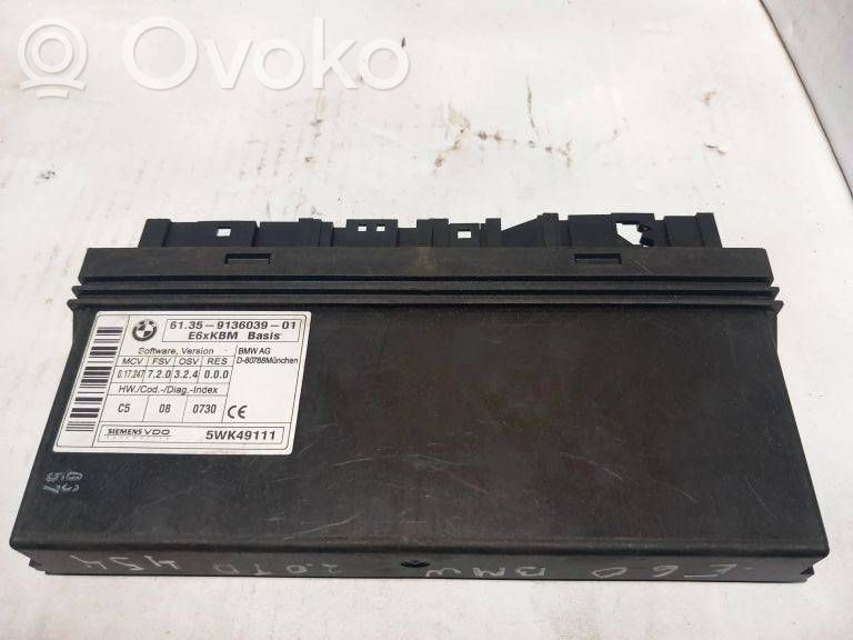 BMW 5 E60 E61 Muut ohjainlaitteet/moduulit 
