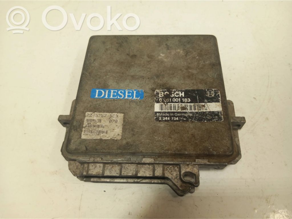 BMW 5 E34 Variklio valdymo blokas 