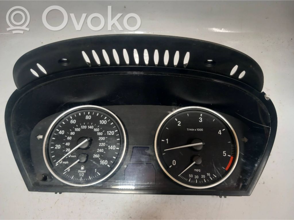 BMW 5 E60 E61 Speedometer (instrument cluster) 