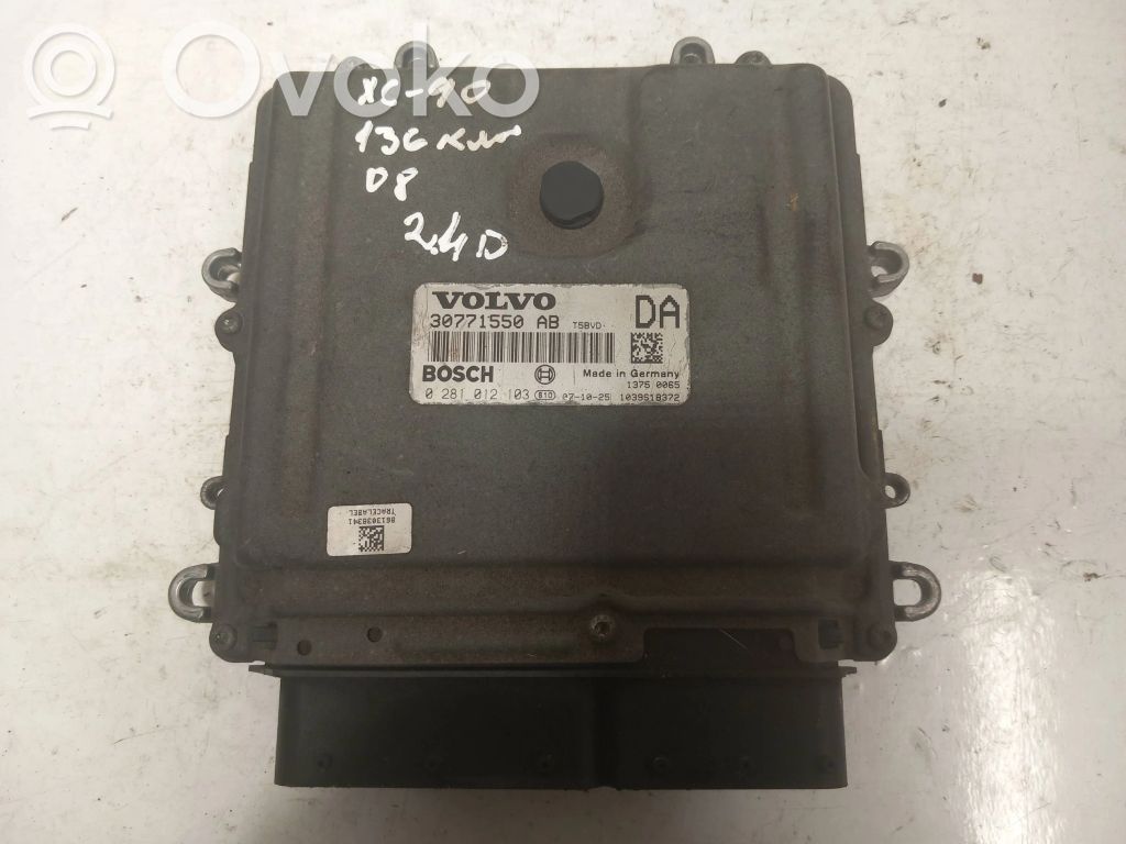 Volvo XC90 Engine control unit/module 