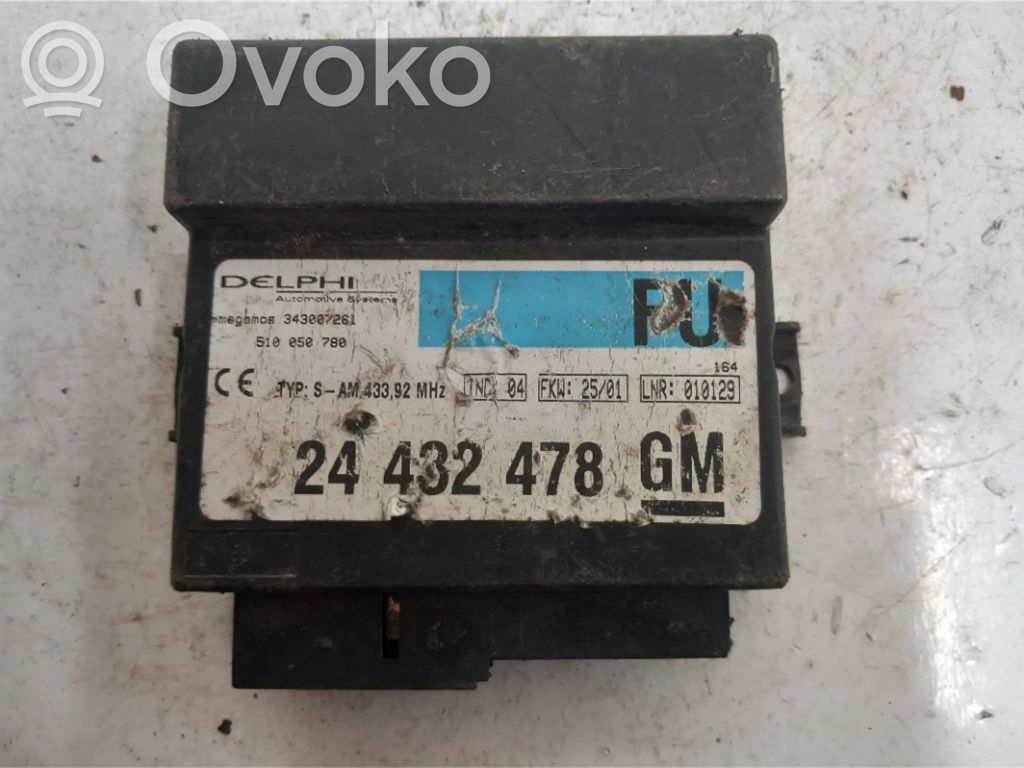 Opel Zafira A Komforto modulis 