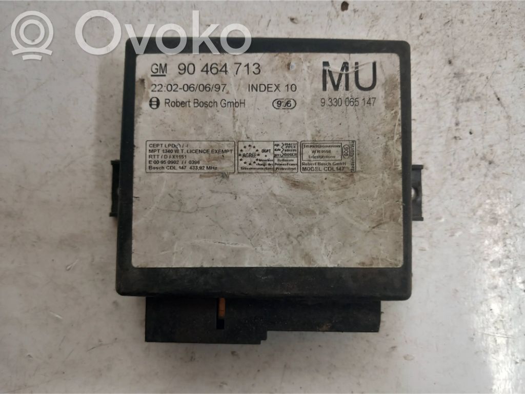 Opel Vectra B Moduł / Sterownik komfortu 