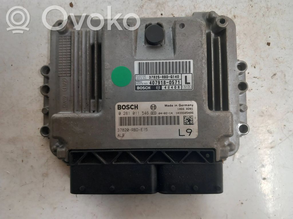 Honda Accord Engine control unit/module 
