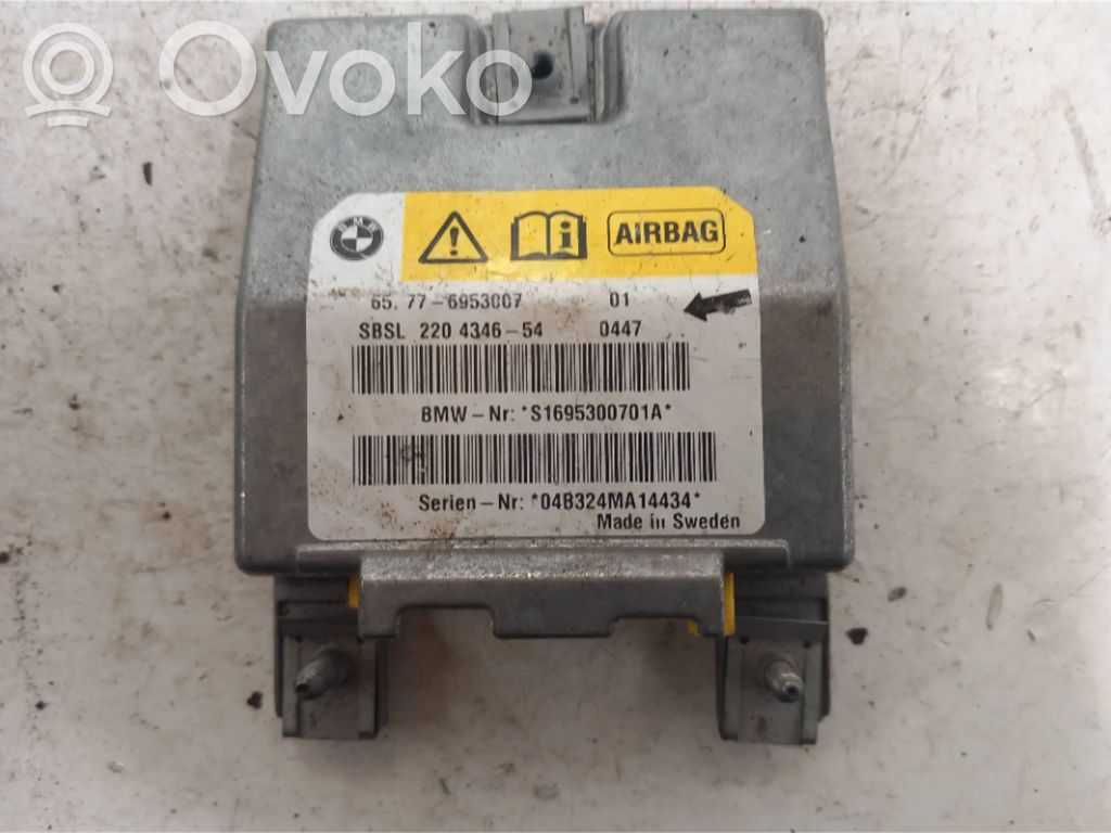 BMW 5 E60 E61 Module de contrôle airbag 