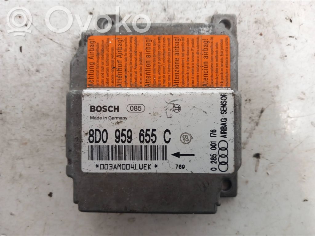 Audi A4 S4 B5 8D Airbag control unit/module 