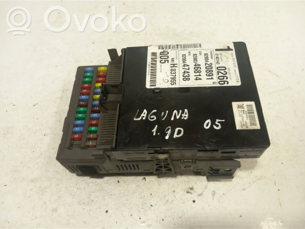 Renault Laguna II Fuse module 