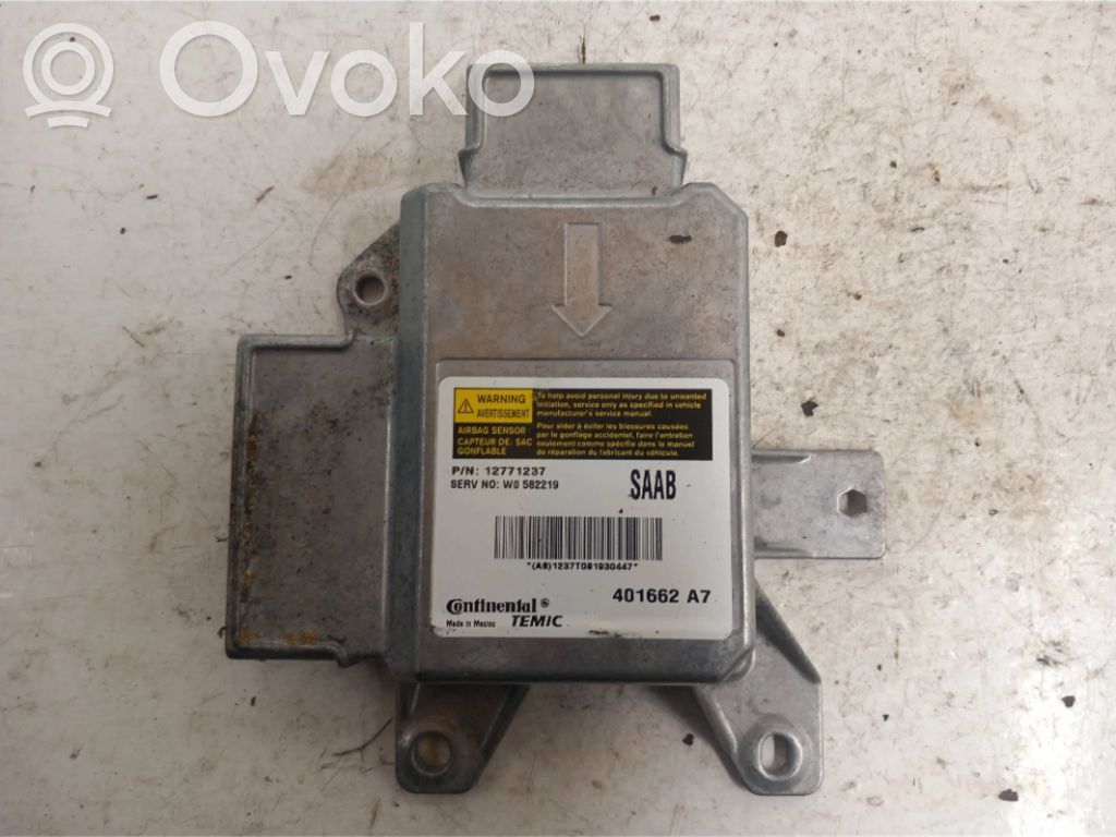 Saab 9-3 Ver2 Module de contrôle airbag 