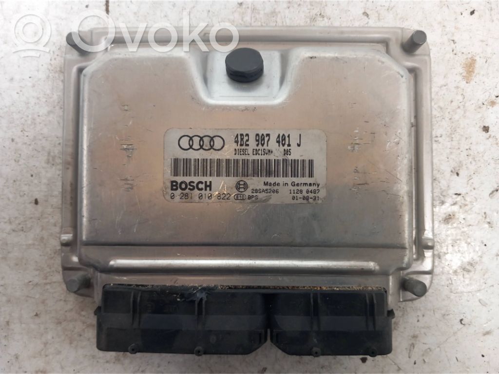 Audi A6 S6 C5 4B Sterownik / Moduł ECU 
