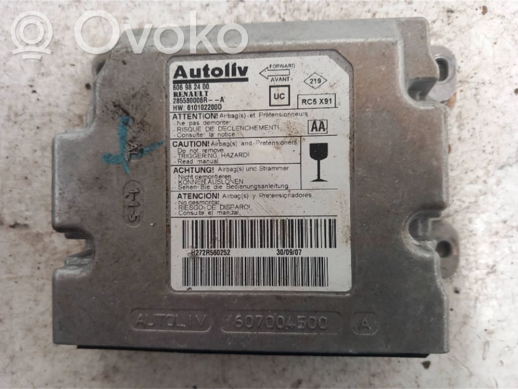 Renault Laguna III Unidad de control/módulo del Airbag 