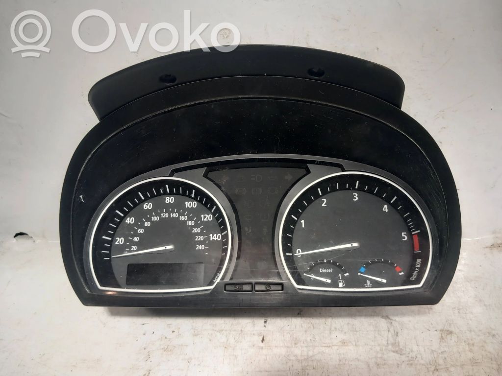 BMW X3 E83 Speedometer (instrument cluster) 