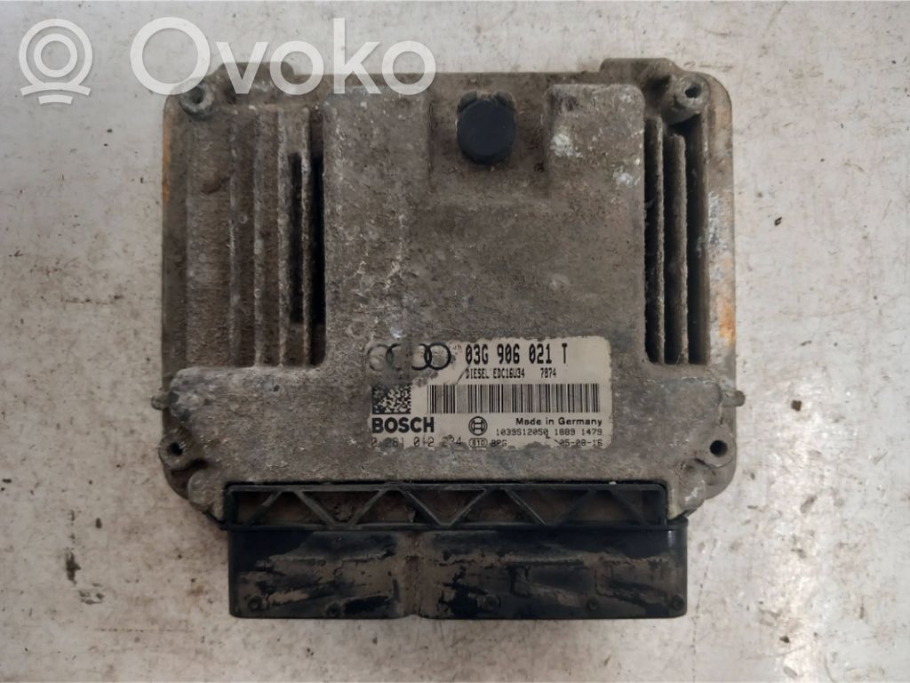 Audi A3 S3 A3 Sportback 8P Engine control unit/module 