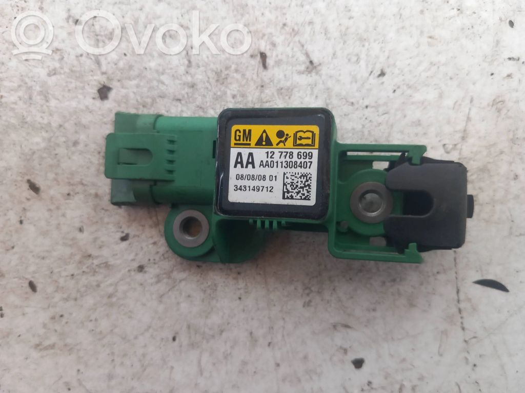 Saab 9-3 Ver2 Senzor impact/declanșare airbag 