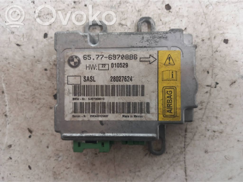 BMW 7 E65 E66 Module de contrôle airbag 