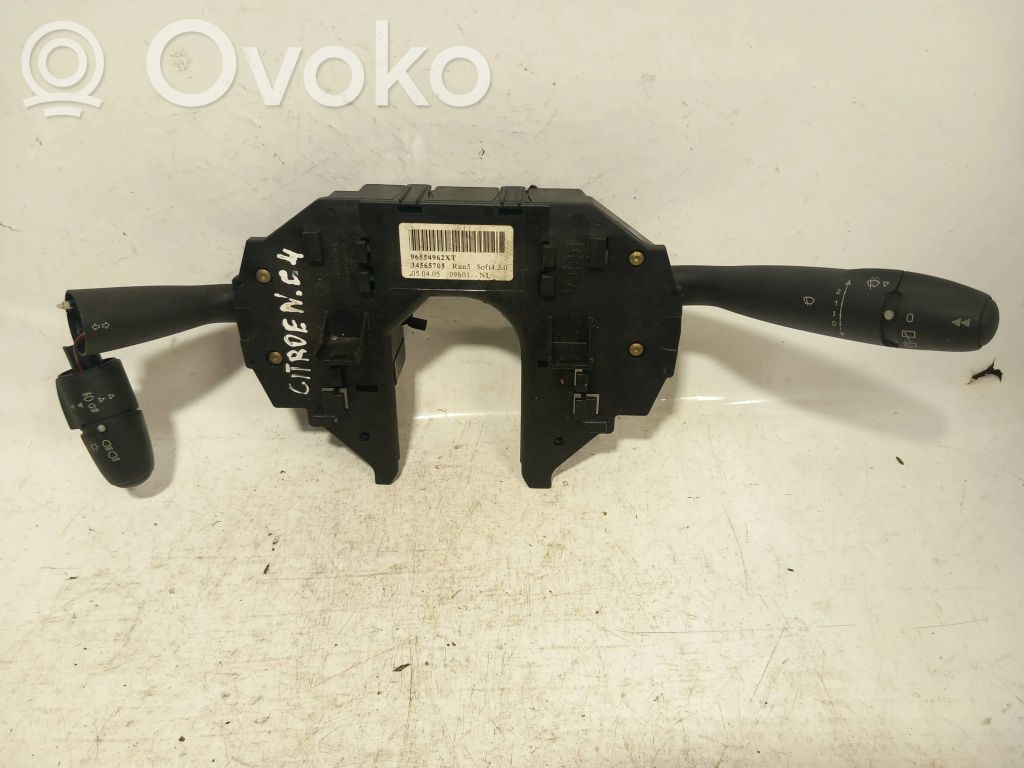 Citroen C4 Grand Picasso Interruptor/palanca de limpiador de luz de giro 