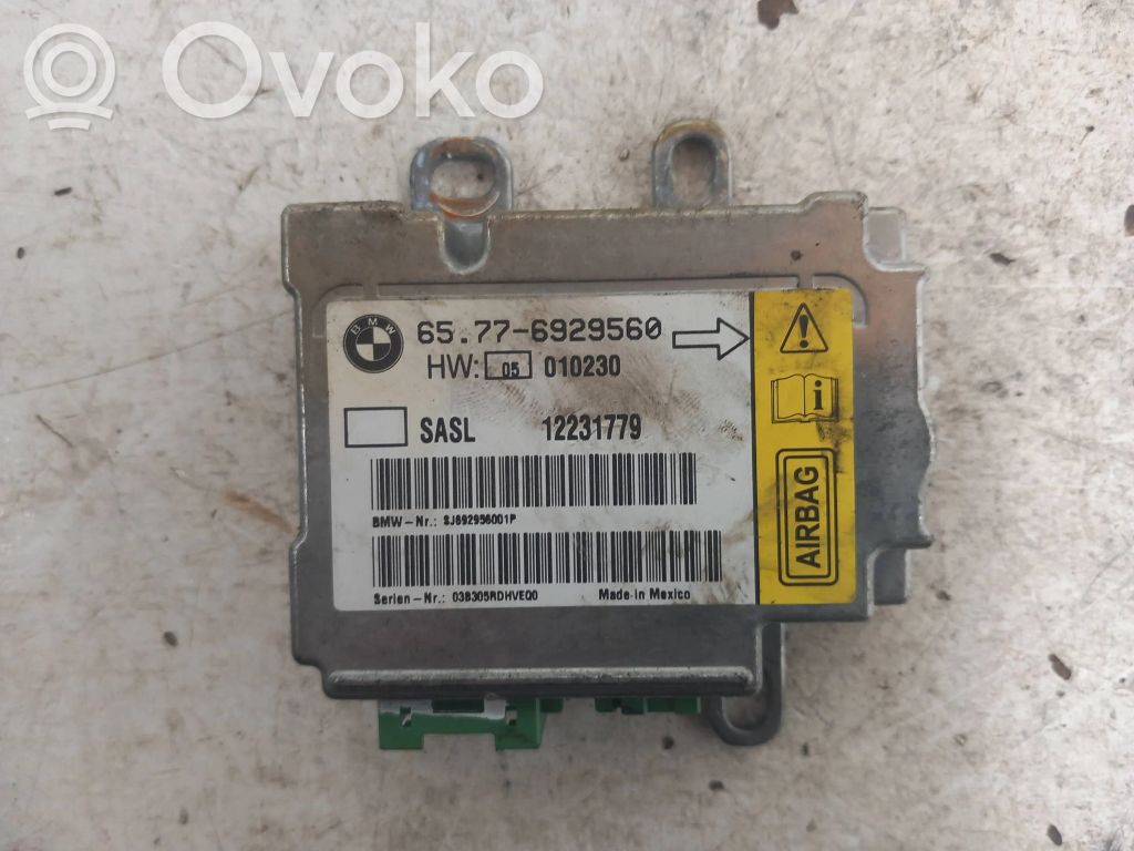 BMW 7 E65 E66 Sterownik / Moduł Airbag 