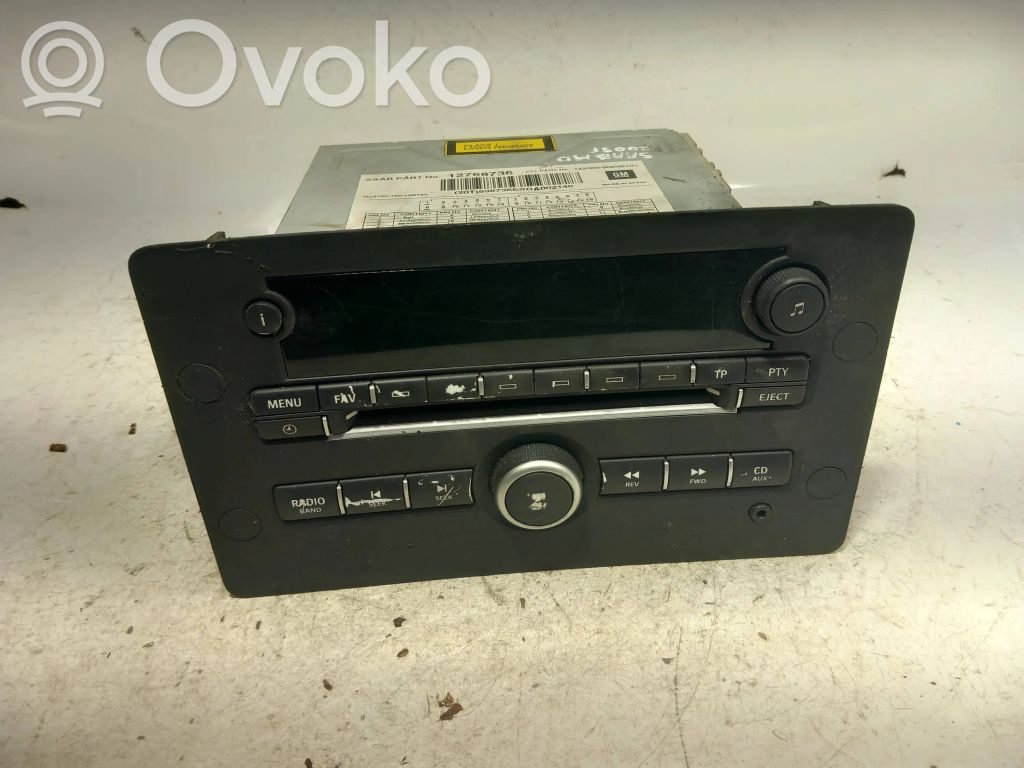 Saab 9-5 Radio / CD/DVD atskaņotājs / navigācija 
