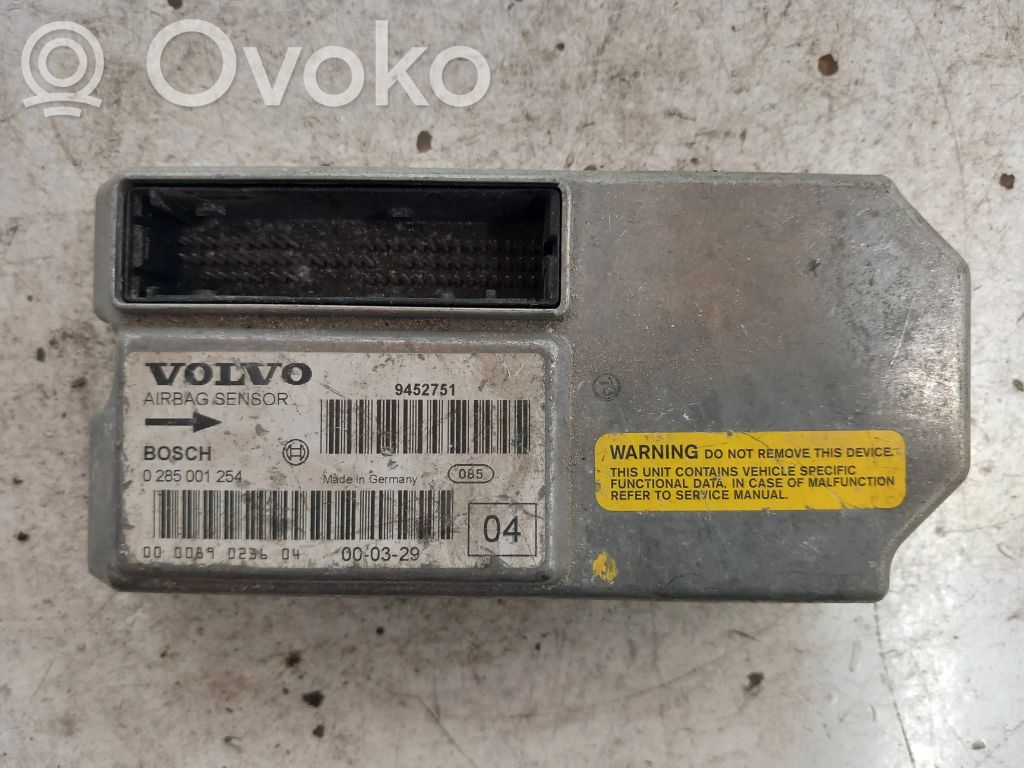 Volvo V70 Airbag control unit/module 