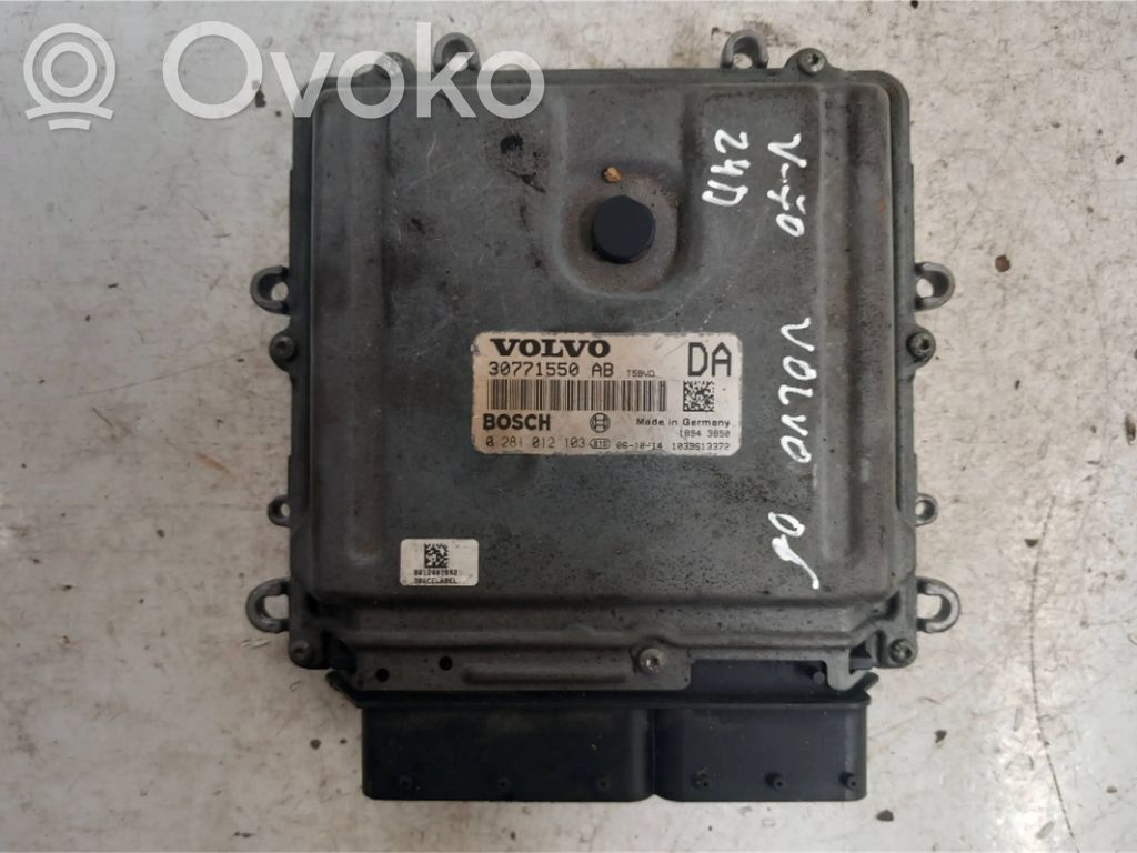 Engine control unit/module   30771550AB,0281012103