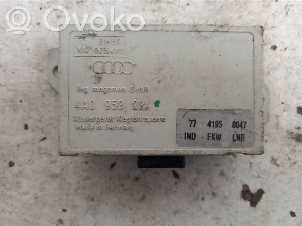 Audi A6 S6 C4 4A Immobilizer control unit/module 