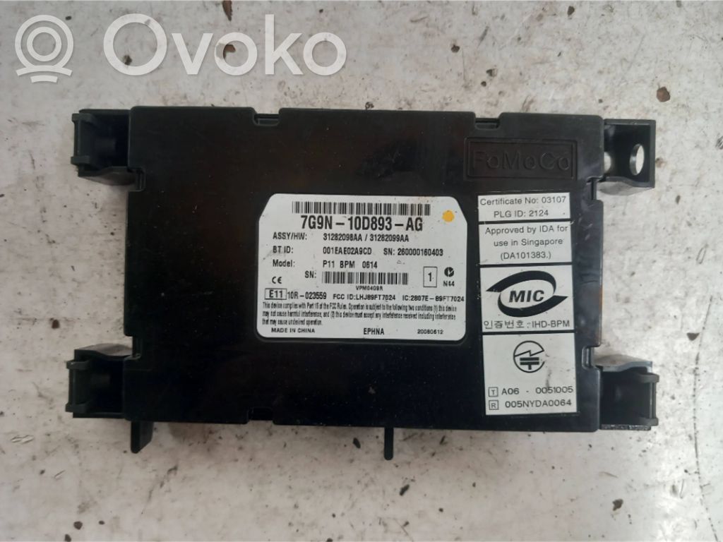 Bluetooth control unit module   7G9N10D893AG,31282098AA