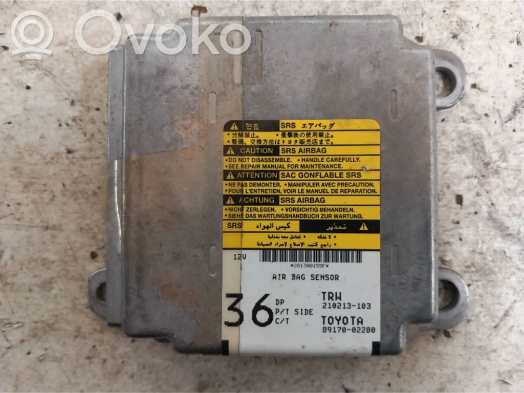 Toyota Corolla E120 E130 Airbag control unit/module 