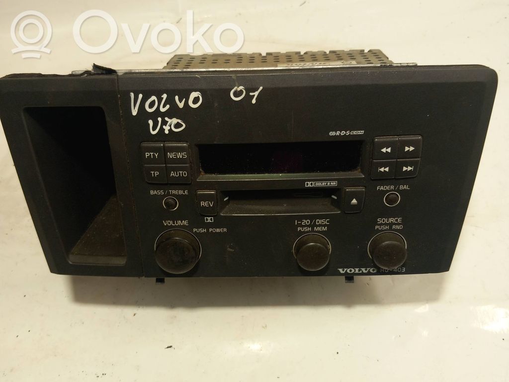 Volvo V70 Panel / Radioodtwarzacz CD/DVD/GPS 