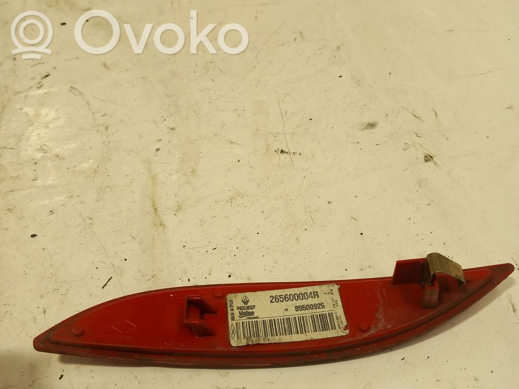 Odblask lampy tylnej   265600004R,89500925