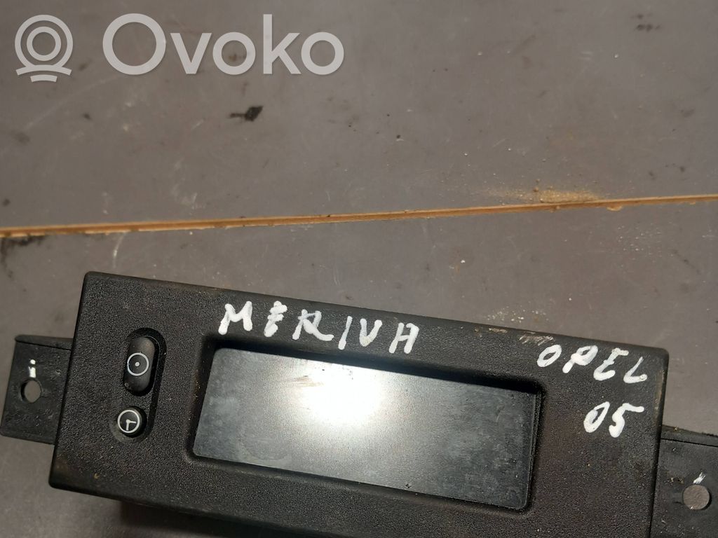 Opel Meriva A Bildschirm / Display / Anzeige 