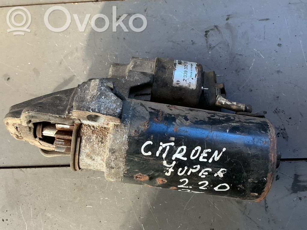 Citroen Jumper Starteris 